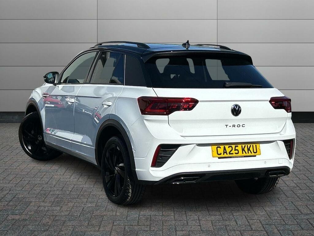 Volkswagen T-Roc 1.5 Tsi Black Edition Dsg Euro 6 Ss CA25KKU White #2