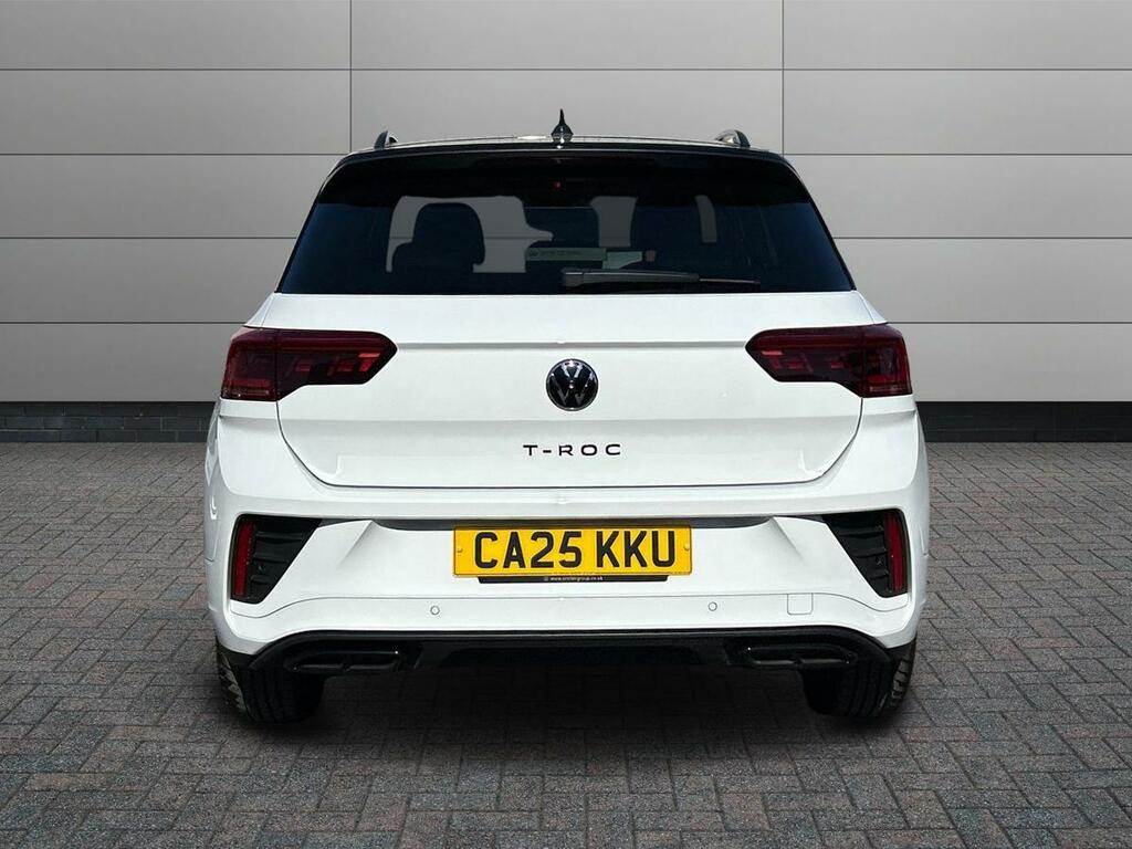 Volkswagen T-Roc 1.5 Tsi Black Edition Dsg Euro 6 Ss CA25KKU White #6
