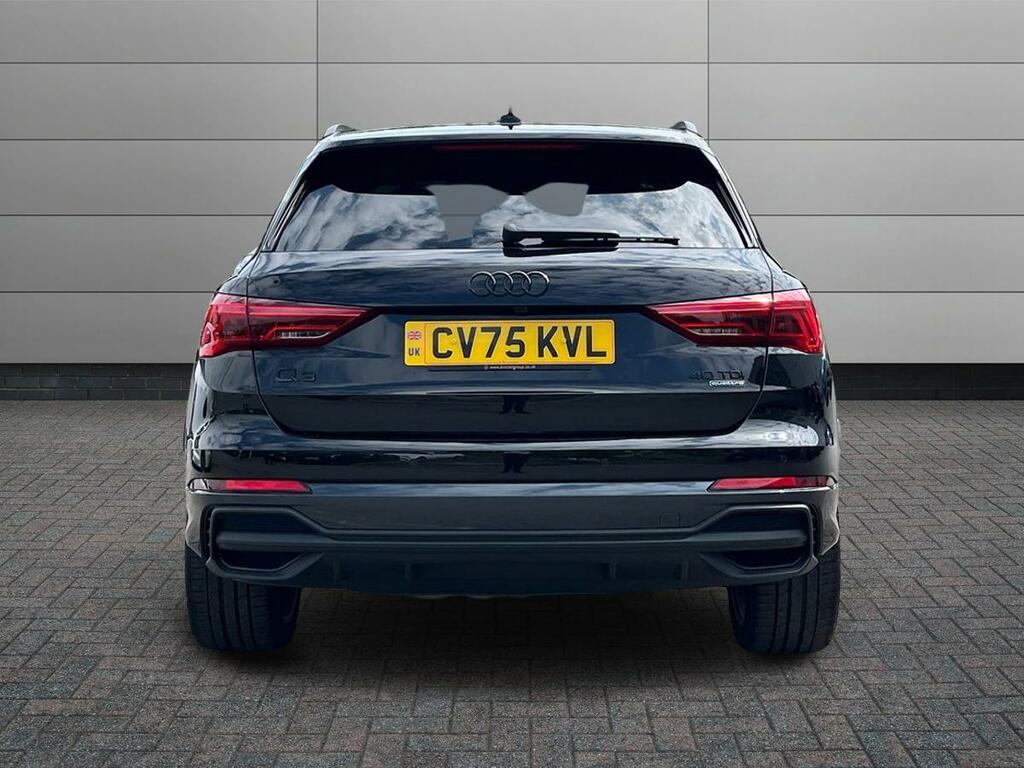 Audi Q3 2.0 Tdi 40 Black Edition S Tronic Quattro Euro 6 CV75KVL Black #6