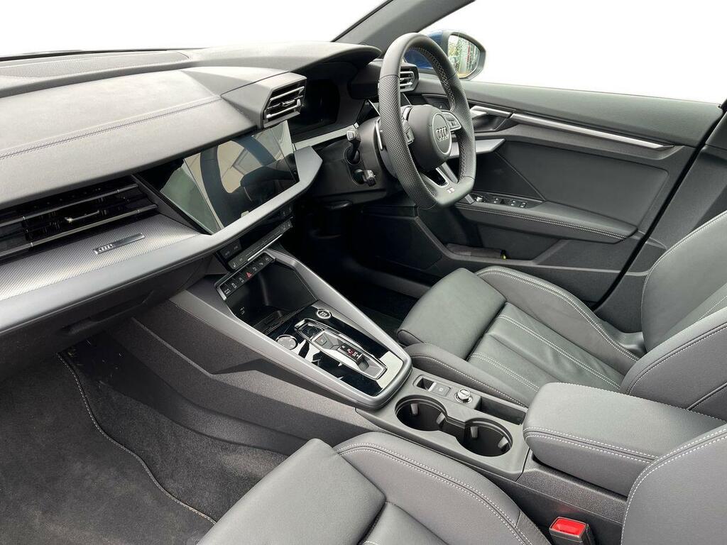Audi A3 1.5 Tfsi 30 S Line Sportback S Tronic Euro 6 Ss CP75MVL Blue #3