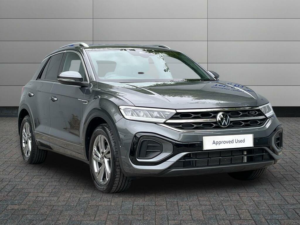 Volkswagen T-Roc 1.5 Tsi R-line Dsg Euro 6 Ss DG25ZNW Grey