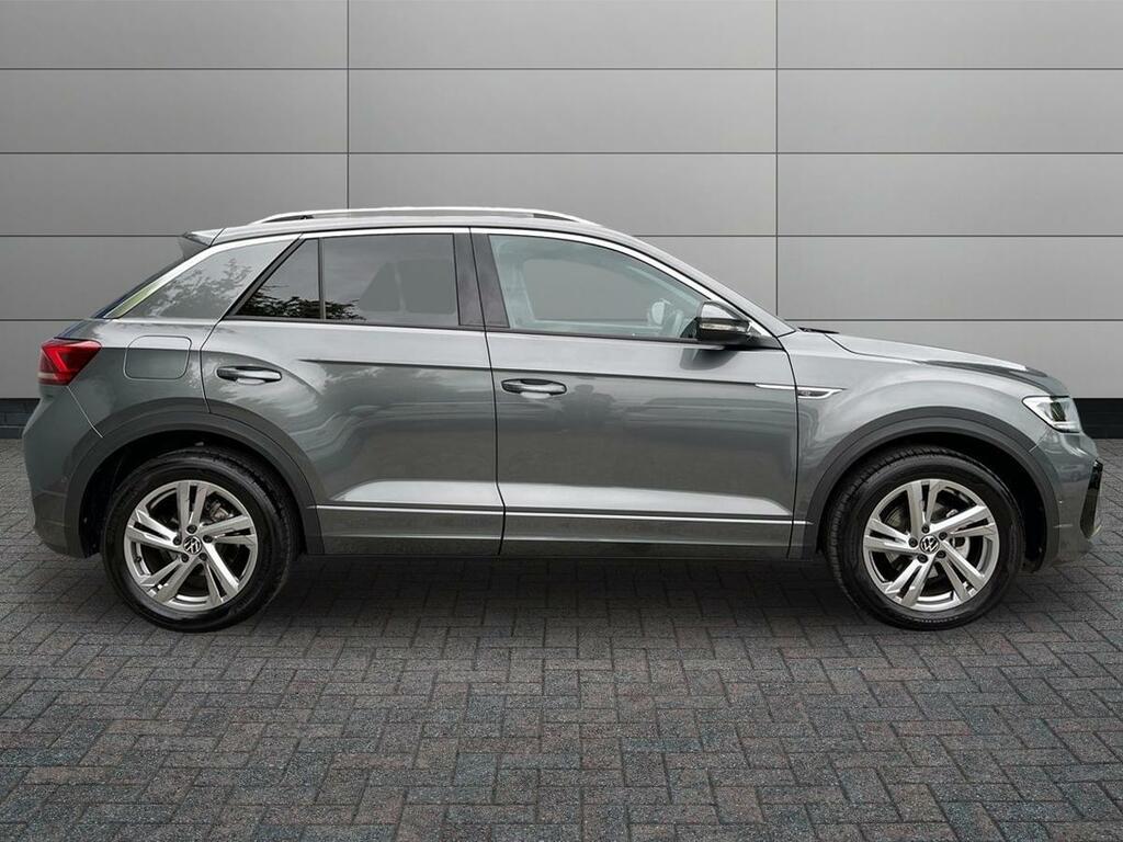 Volkswagen T-Roc 1.5 Tsi R-line Dsg Euro 6 Ss DG25ZNW Grey #5