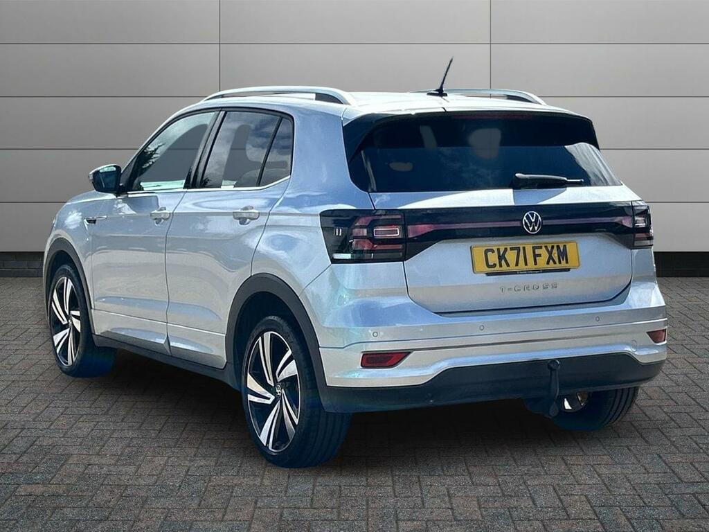 Volkswagen T-Cross 1.0 Tsi R-line Euro 6 Ss CK71FXM Silver #2