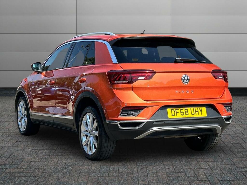 Volkswagen T-Roc 1.6 Tdi Sel Euro 6 Ss DF68UHY Orange #2