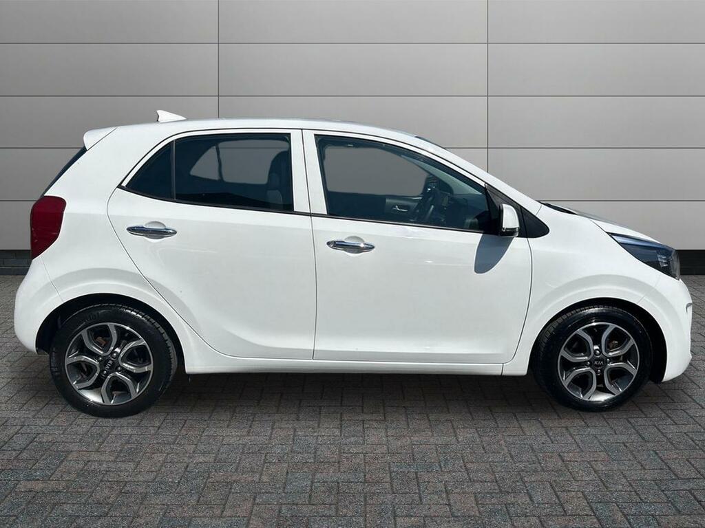 Kia Picanto 1.0 Dpi 3 Hatchback Amt Euro 6 Ss 6 FH70MGZ White #5