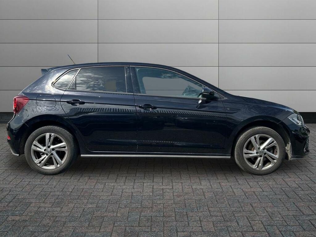 Volkswagen Polo 1.0 Tsi R-line Dsg Euro 6 Ss CU72YCH Black #5