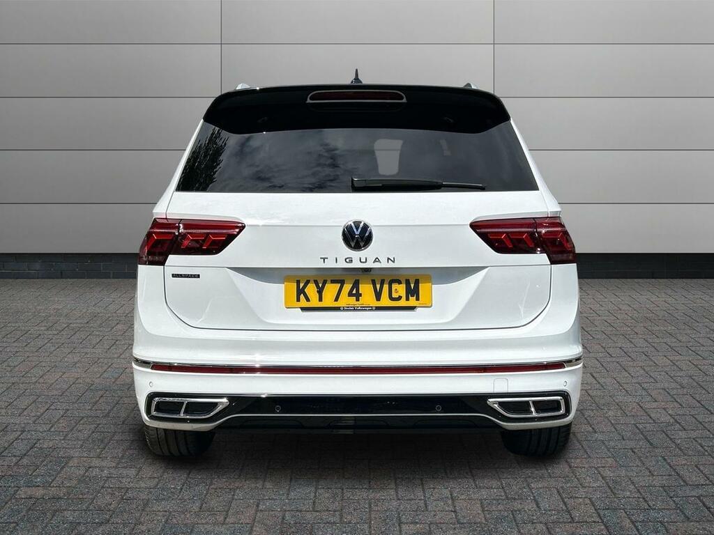 Volkswagen Tiguan 2.0 Tdi R-line Dsg Euro 6 Ss KY74VCM White #6