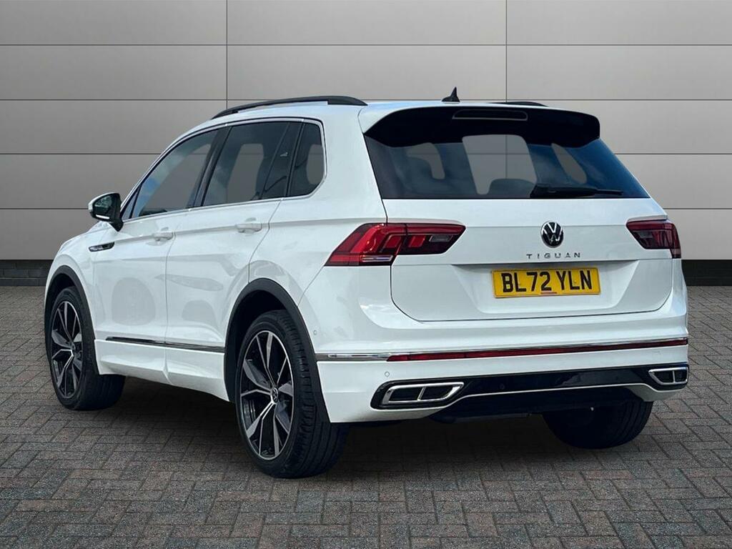 Volkswagen Tiguan 2.0 Tdi R-line Dsg BL72YLN White #2