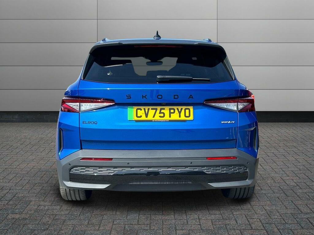 Skoda Elroq 82Kwh 85 Sportline CV75PYO Blue #6