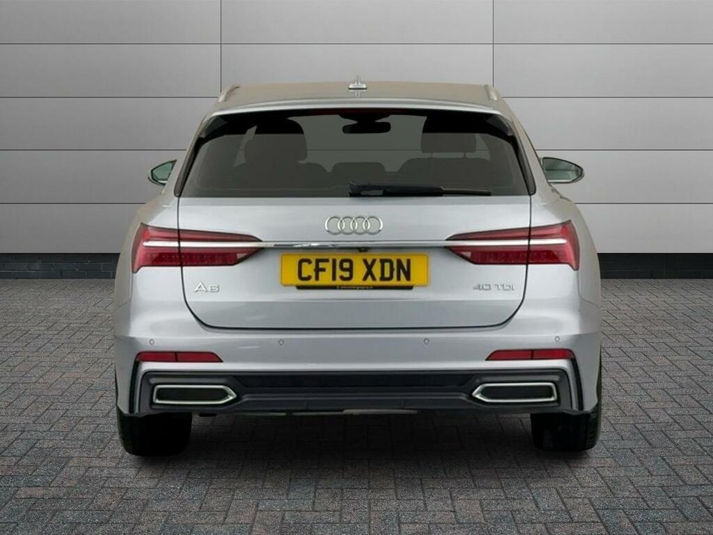 Audi A6 Avant 2.0 Tdi 40 S Line S Tronic Euro 6 Ss CF19XDN Silver #6