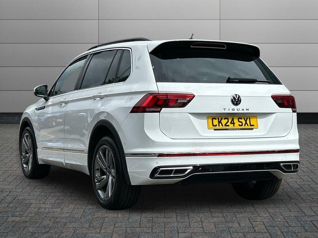 Volkswagen Tiguan 1.5 Tsi R-line Edition Dsg Euro 6 Ss CK24SXL White #2