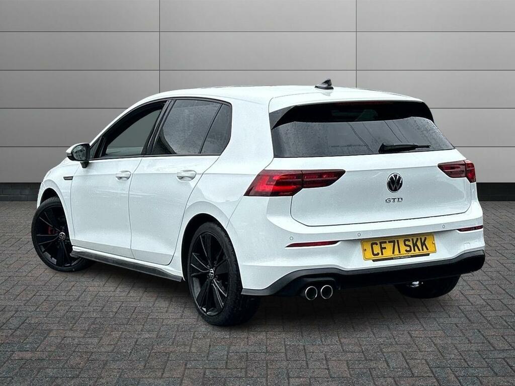 Volkswagen Golf 2.0 Tdi Gtd Dsg Euro 6 Ss White #2