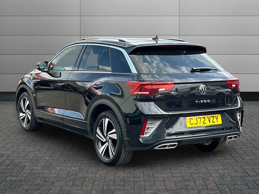 Volkswagen T-Roc 1.5 Tsi R-line Dsg Euro 6 Ss CJ72VZY Black #2