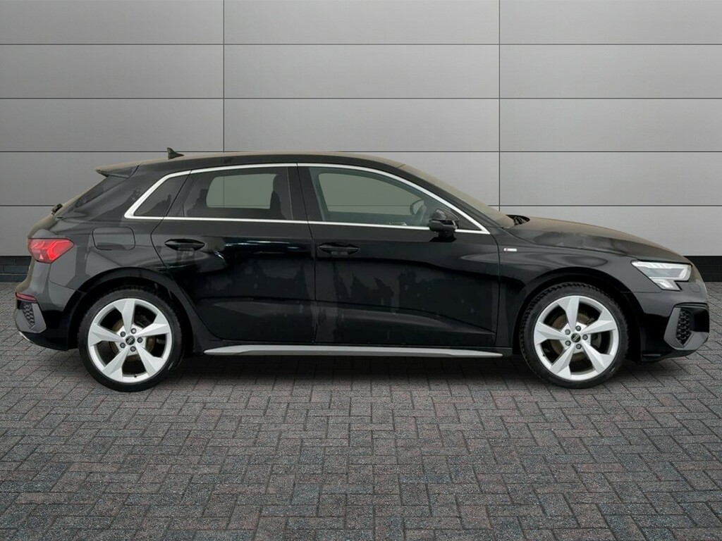 Audi A3 1.0 Tfsi 30 S Line Sportback Euro 6 Ss LL73GPJ Black #5