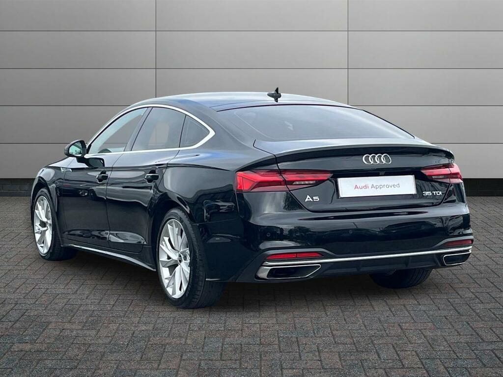 Audi A5 2.0 Tdi 35 Sport Sportback S Tronic Euro 6 Ss 5 GY21FNW Black #2