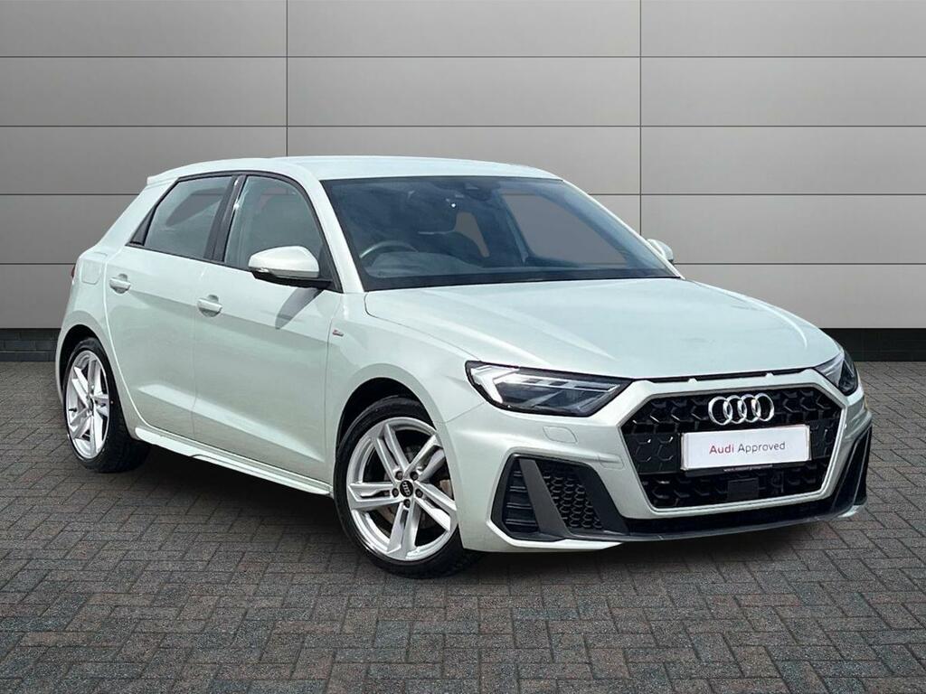 Audi A1 1.5 Tfsi 35 S Line Sportback S Tronic Euro 6 Ss CV23OXE Silver