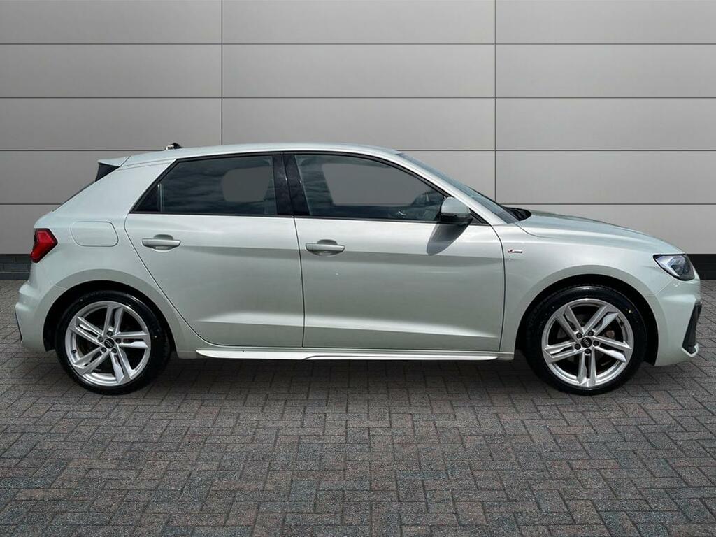 Audi A1 1.5 Tfsi 35 S Line Sportback S Tronic Euro 6 Ss CV23OXE Silver #5