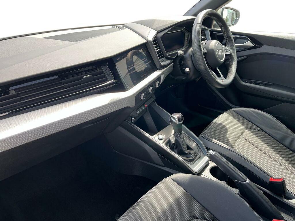 Audi A1 1.5 Tfsi 35 S Line Sportback S Tronic Euro 6 Ss CV23OXE Silver #3