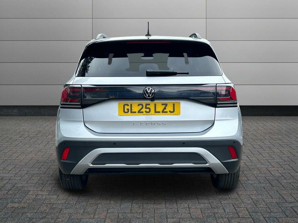Volkswagen T-Cross 1.0 Tsi Match Euro 6 Ss GL25LZJ Silver #6