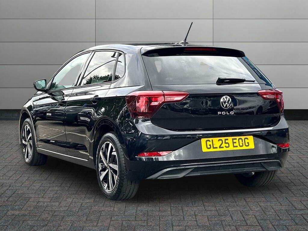 Volkswagen Polo 1.0 Tsi Match Dsg Euro 6 Ss GL25EOG Black #2