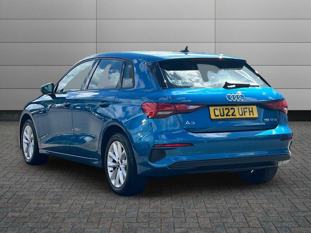 Audi A3 1.5 Tfsi 35 Technik Sportback Euro 6 Ss CU22UFH Blue #2