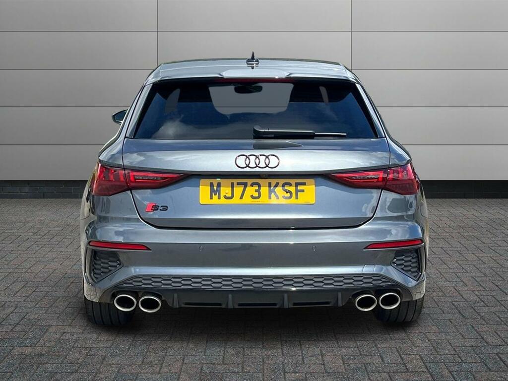 Audi S3 2.0 Tfsi Black Edition Sportback S Tronic Quattro MJ73KSF Grey #6
