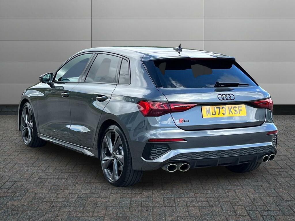Audi S3 2.0 Tfsi Black Edition Sportback S Tronic Quattro MJ73KSF Grey #2