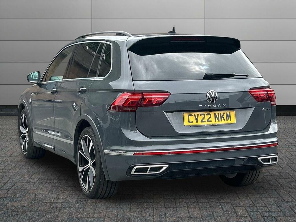 Volkswagen Tiguan 2.0 Tdi R-line Dsg 4Motion Euro 6 Ss CV22NKM Grey #2