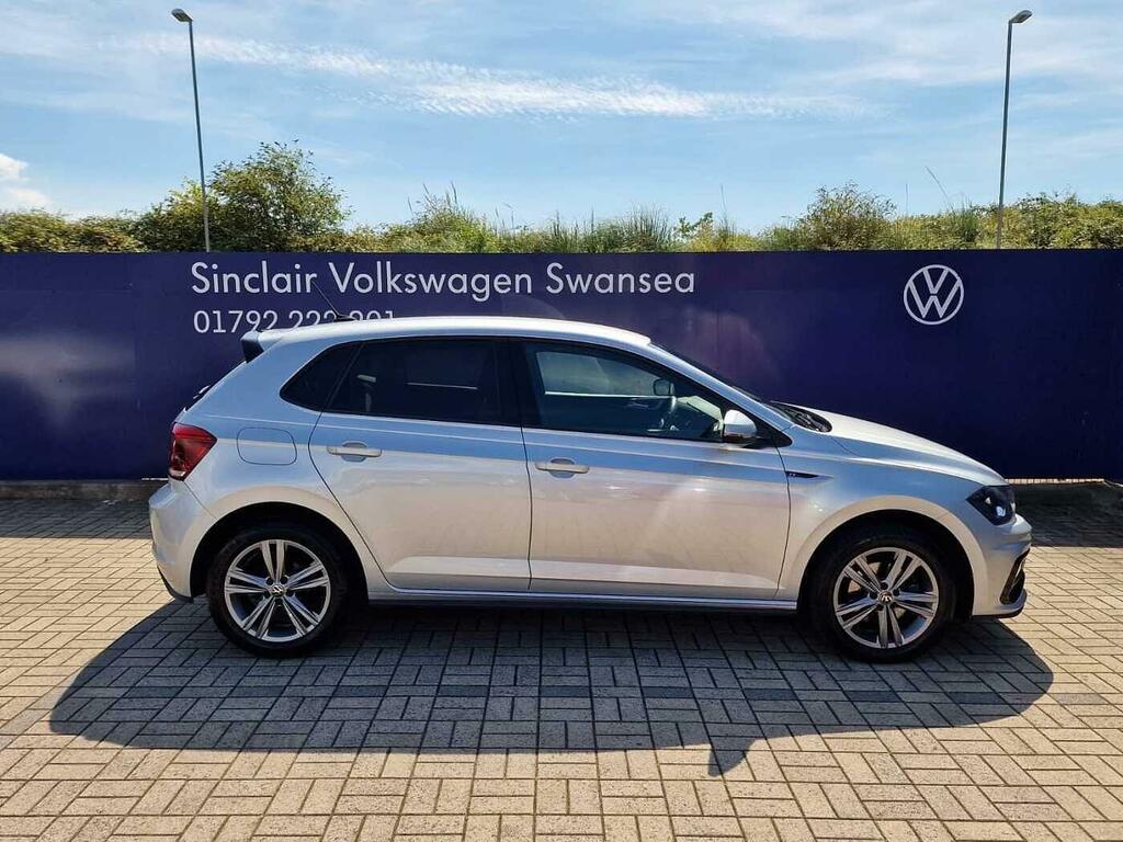 Volkswagen Polo 1.0 Tsi R-line Dsg Euro 6 Ss CV71OHK Silver #4