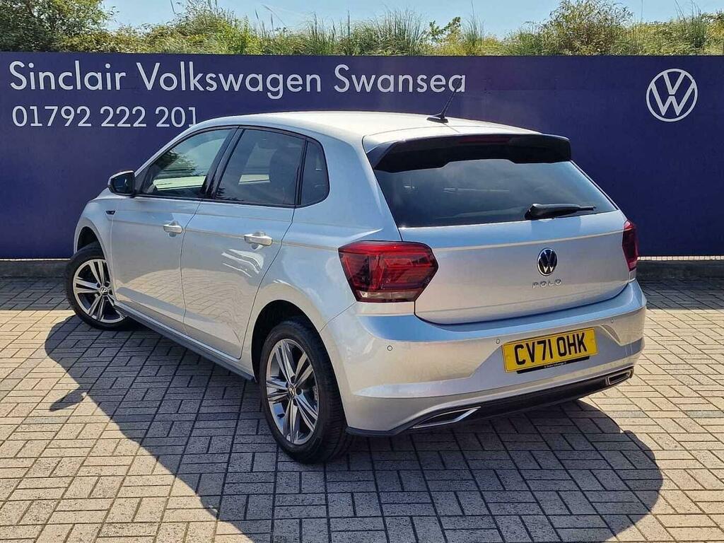 Volkswagen Polo 1.0 Tsi R-line Dsg Euro 6 Ss CV71OHK Silver #3