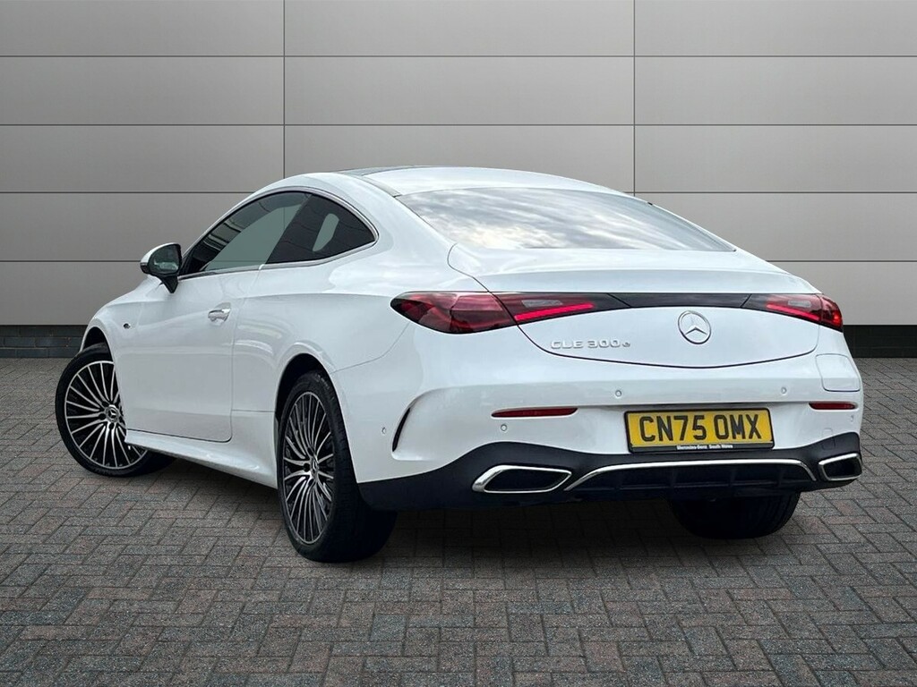 Mercedes-Benz CLE Class 2.0 Cle300e 25.4Kwh Amg Line Premium G-tronic E White #2