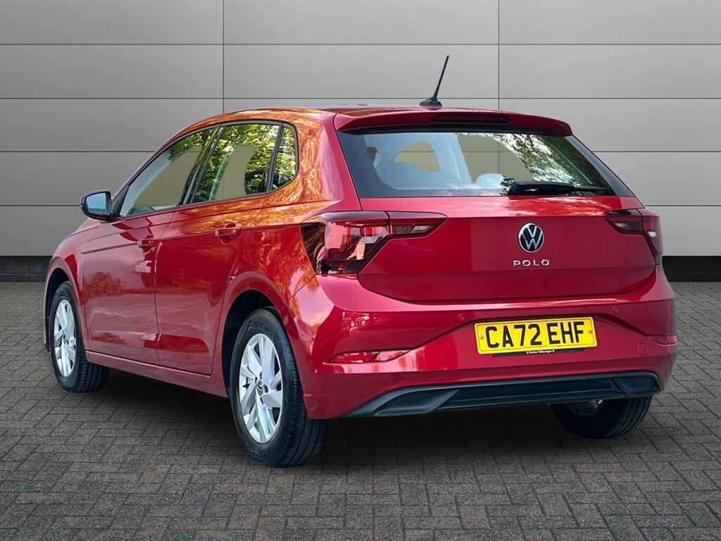 Volkswagen Polo 1.0 Tsi Life Dsg Euro 6 Ss CA72EHF Red #2