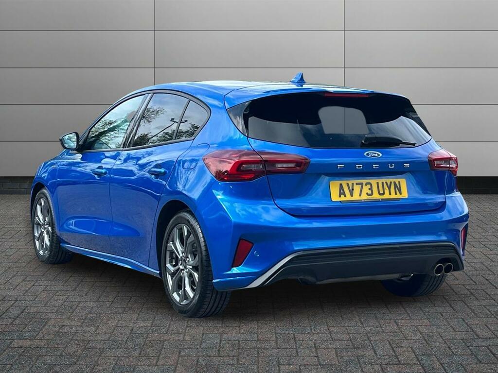 Ford Focus 1.0T Ecoboost Mhev St-line Hatchback Hy AV73UYN Blue #2