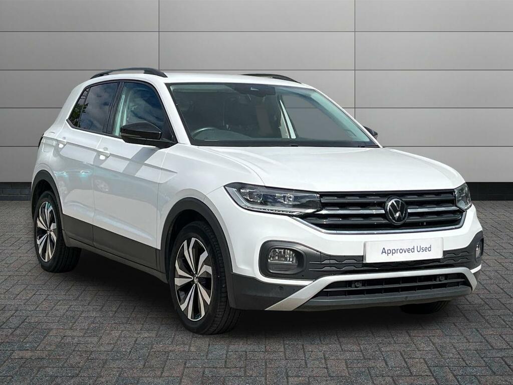 Volkswagen T-Cross 1.0 Tsi Black Edition Euro 6 Ss White