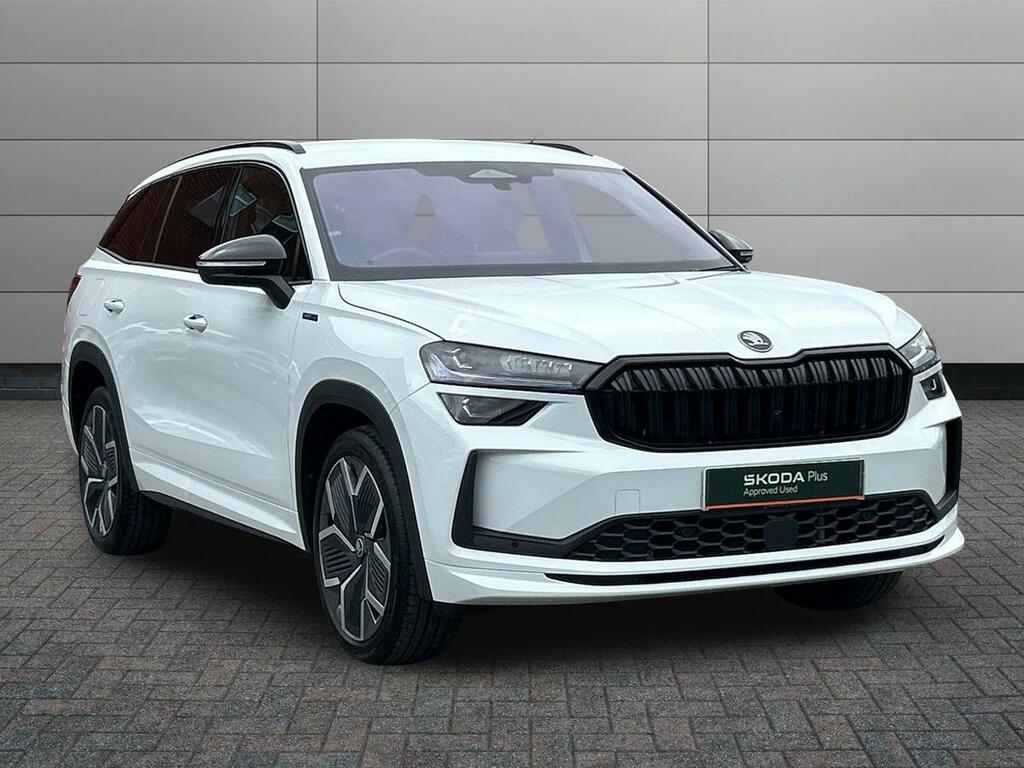 Skoda Kodiaq 1.5 Tsi Iv 25.7Kwh Sportline Dsg Euro 6 Ss White