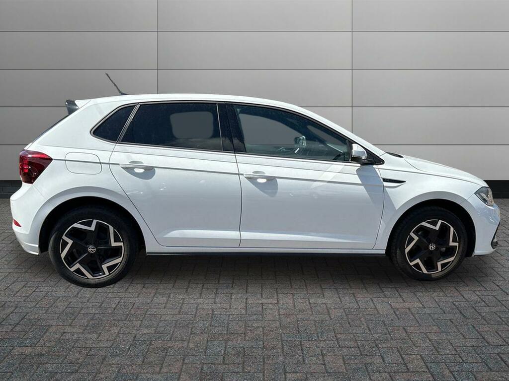 Volkswagen Polo 1.0 Tsi R-line Euro 6 Ss CV25ZRE White #5