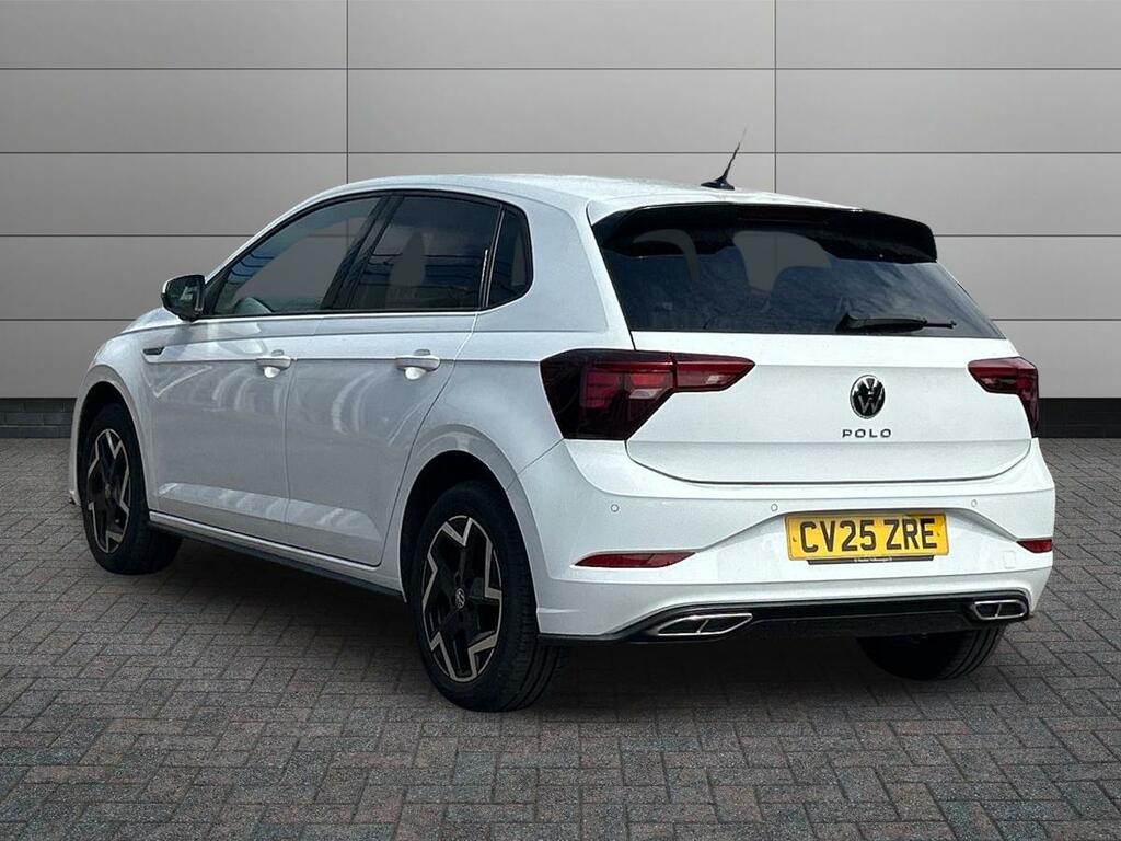 Volkswagen Polo 1.0 Tsi R-line Euro 6 Ss CV25ZRE White #2