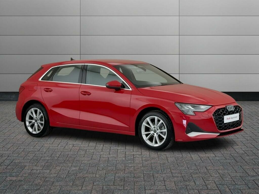 Audi A3 2.0 Tdi 35 Sport Sportback S Tronic Euro 6 Ss 5 CU75LXO Red