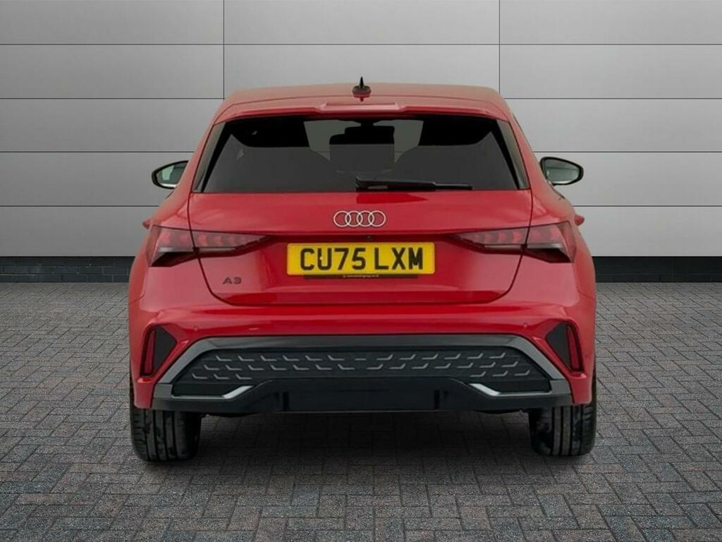 Audi A3 1.5 Tfsi 30 S Line Sportback S Tronic Euro 6 Ss CU75LXM Red #6