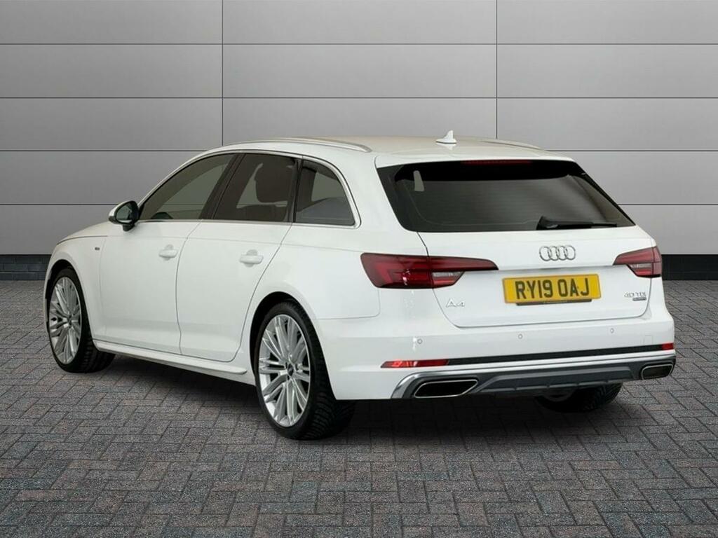 Audi A4 Avant 2.0 Tdi 40 S Line S Tronic Quattro Euro 6 Ss White #2