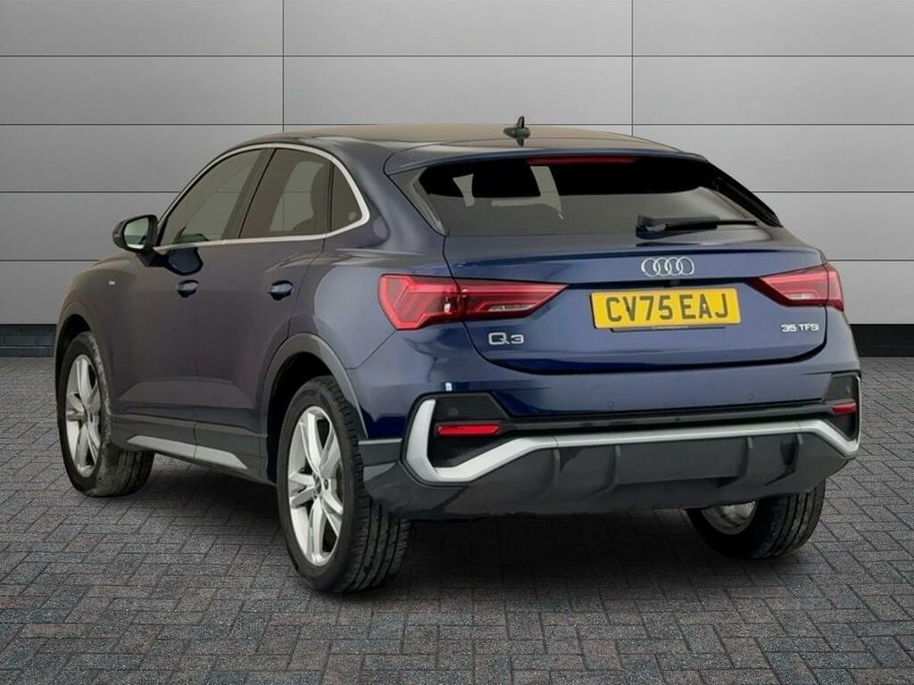Audi Q3 S Line 35 Tfsi 150 Ps S Tronic CV75EAJ Blue #2