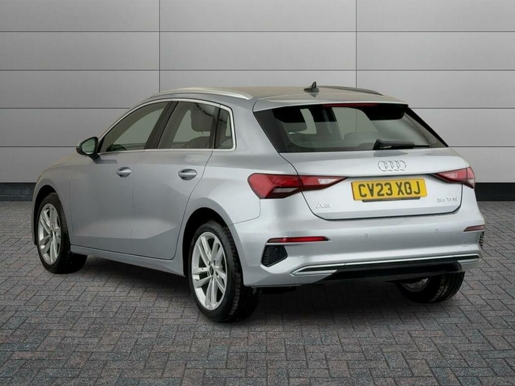 Audi A3 1.5 Tfsi 35 Sport Sportback S Tronic Euro 6 Ss CV23XOJ Silver #2