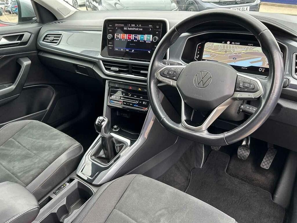 Volkswagen T-Roc 1.5 Tsi Style Euro 6 Ss CV72KTL Silver #6