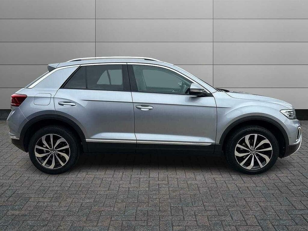 Volkswagen T-Roc 1.5 Tsi Style Euro 6 Ss CV72KTL Silver #4