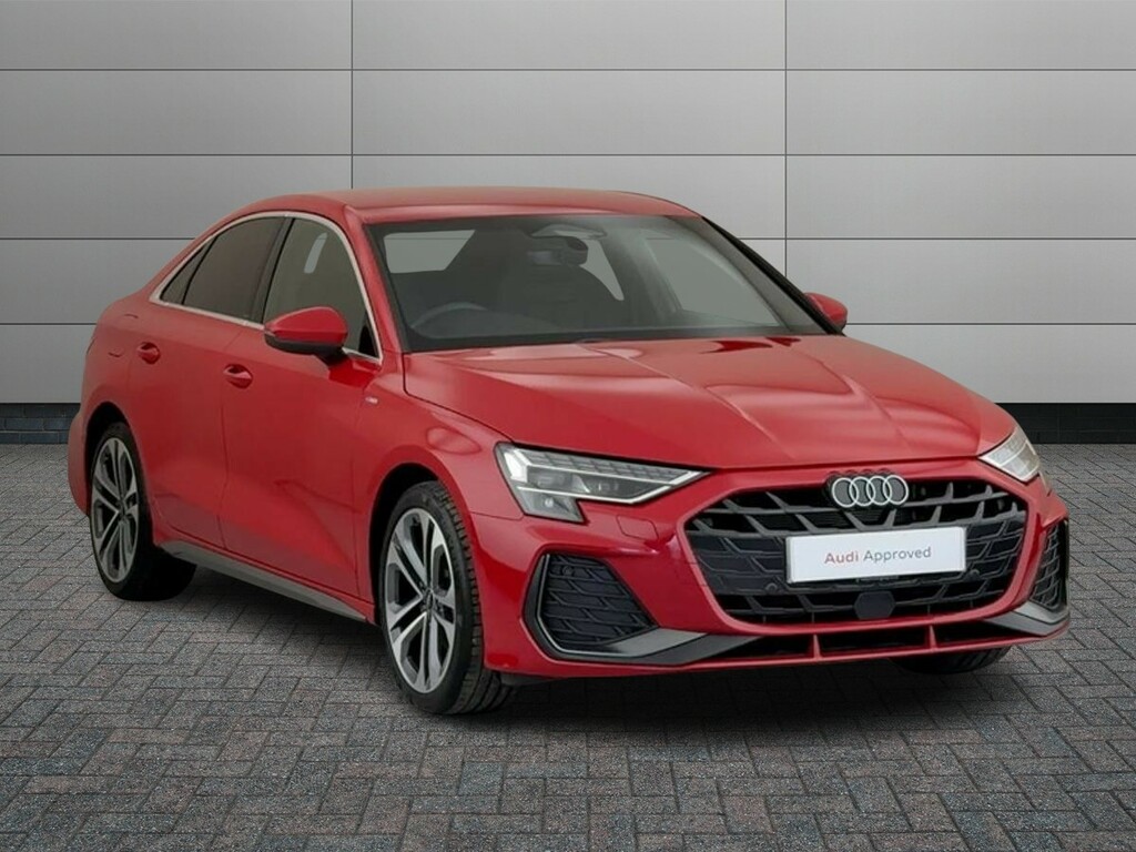 Audi A3 1.5 Tfsi 35 S Line S Tronic Euro 6 Ss Red