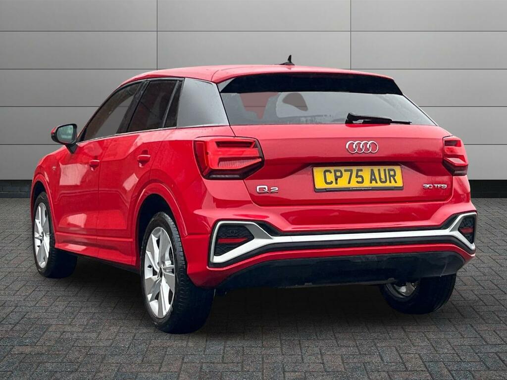 Audi Q2 1.0 Tfsi 30 S Line Euro 6 Ss CP75AUR Red #2