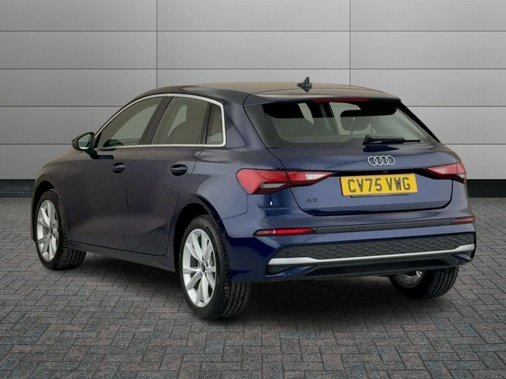 Audi A3 1.5 Tfsi Sport Sportback S Tronic Euro 6 Ss CV75VWG Blue #2