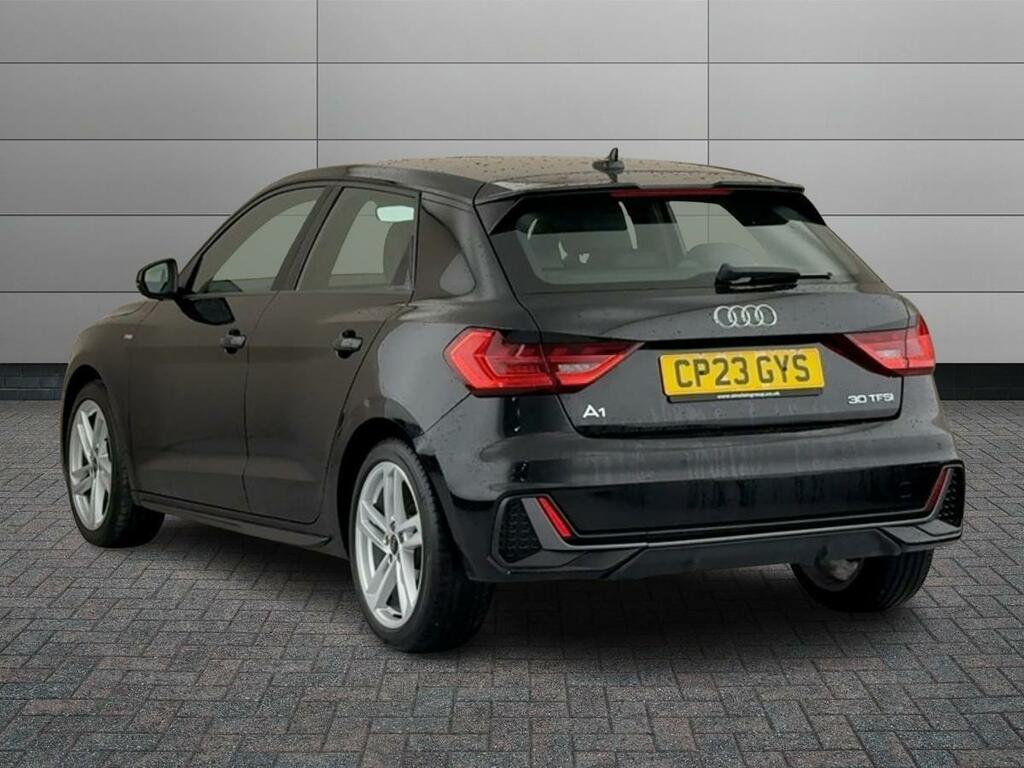 Audi A1 1.0 Tfsi 30 S Line Sportback Euro 6 Ss CP23GYS Black #2
