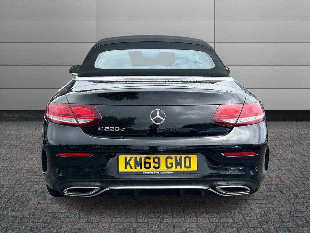 Mercedes-Benz C Class 2.0 C220d Amg Line Premium Cabriolet G-tronic E KM69GMO Black #6