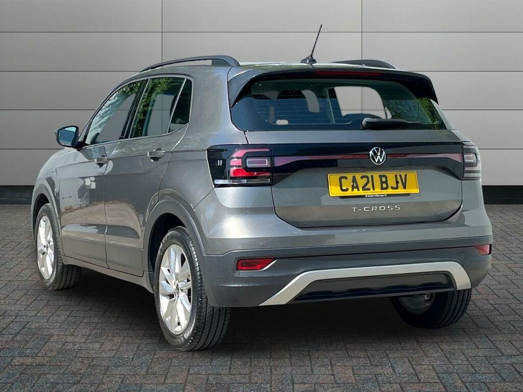 Volkswagen T-Cross 1.0 Tsi Se Euro 6 Ss CA21BJV Grey #2